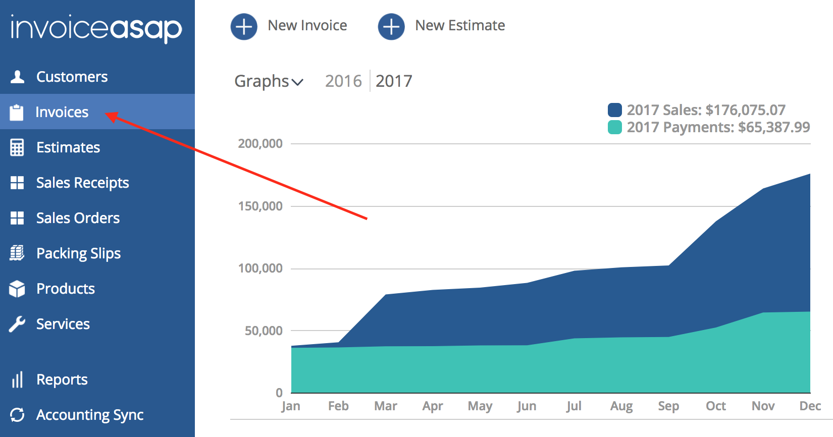 Web Dashboard: Delete/Refund Payment – InvoiceASAP Support