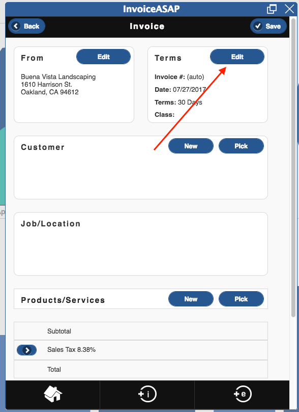 Web Dashboard: Add Past Due To Your Invoices Automatically ...