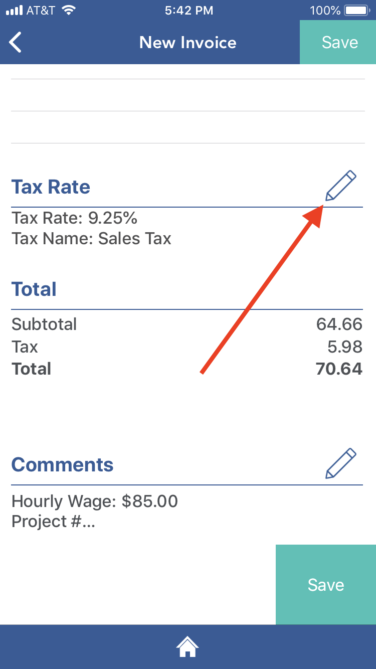 Mobile App: Create An Invoice – InvoiceASAP Support