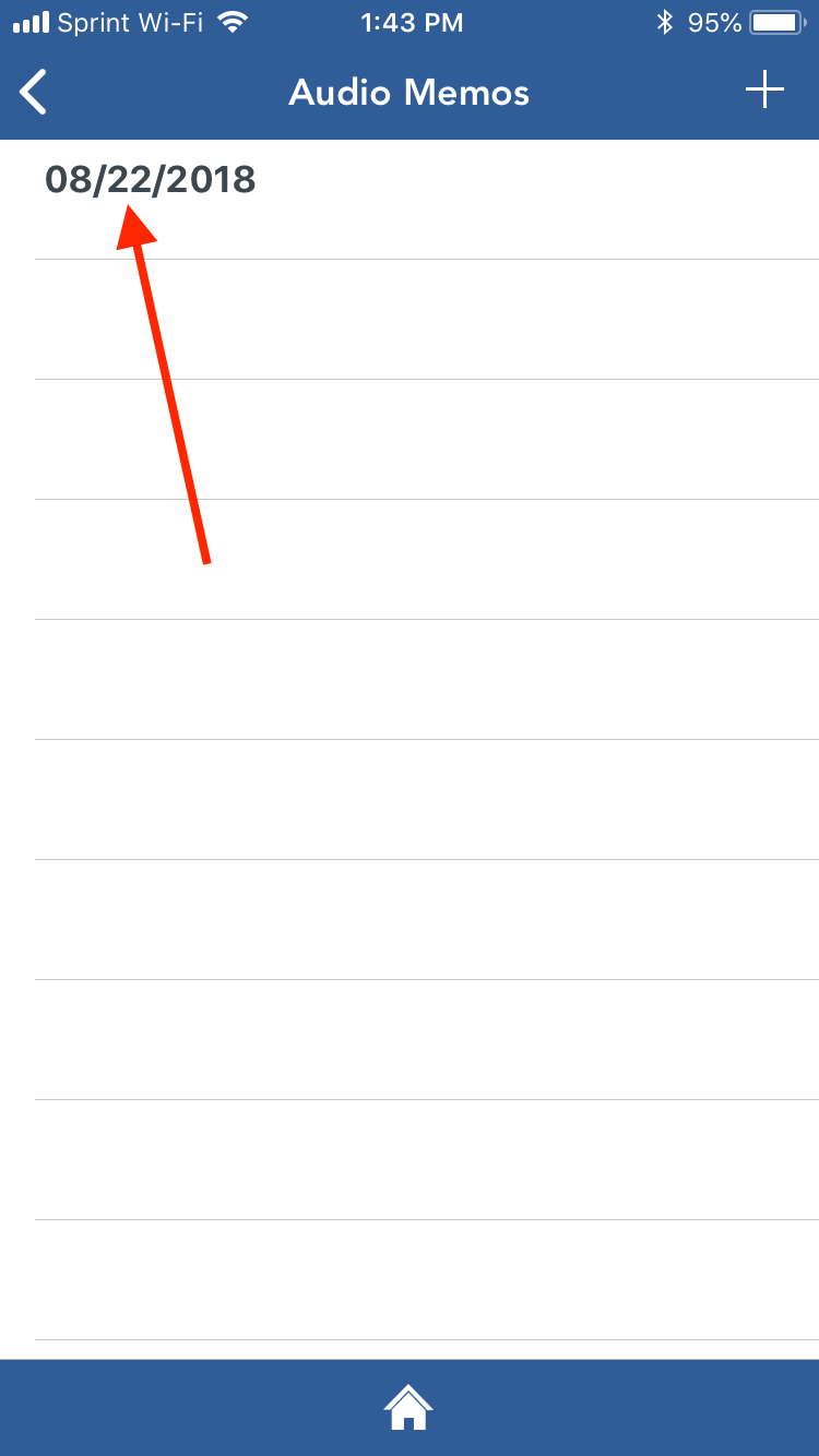 Mobile App Delete Audio Recording on the App InvoiceASAP Support