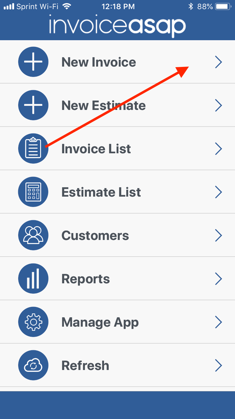 Mobile App: Capture Signatures On The App – InvoiceASAP Support