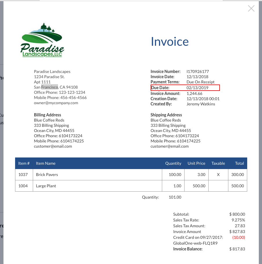 What Does Due Date Mean On Invoice