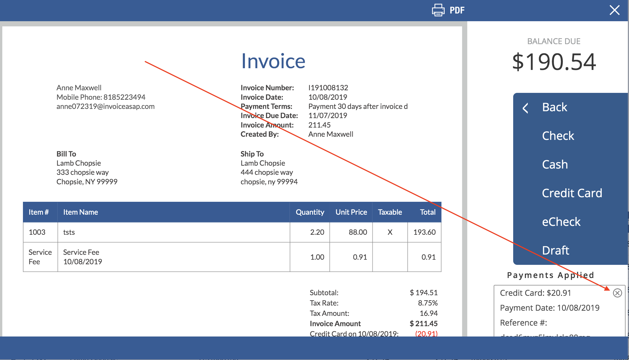 InvoiceASAP Payments: How To Issue A Refund – InvoiceASAP Support